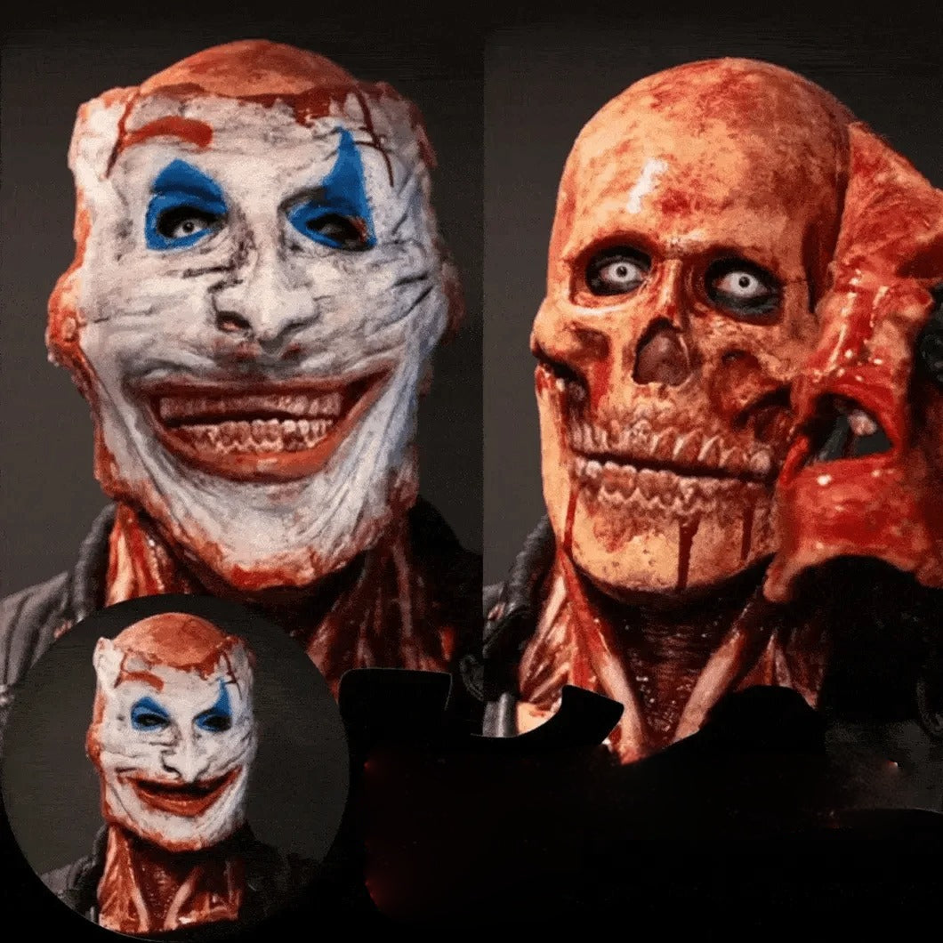 Halloween Costume Horror Mask Peel Off Full Head Cover