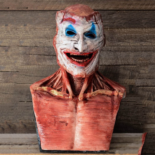 Halloween Costume Horror Mask Peel Off Full Head Cover