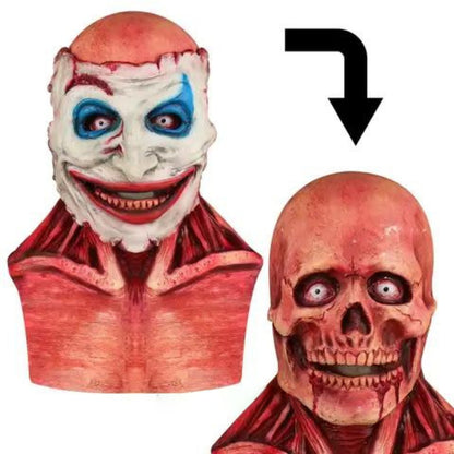 Halloween Costume Horror Mask Peel Off Full Head Cover