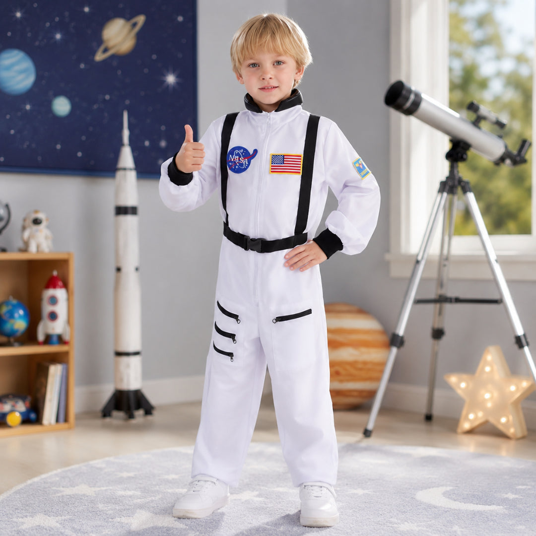 Kids Halloween Costume Astronaut Helmet Roleplay Outfit