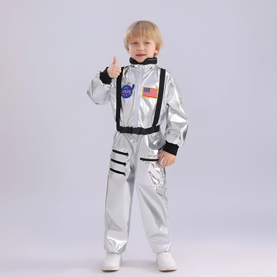 Halloween Costume Kids Astronaut Space Suit Helmet
