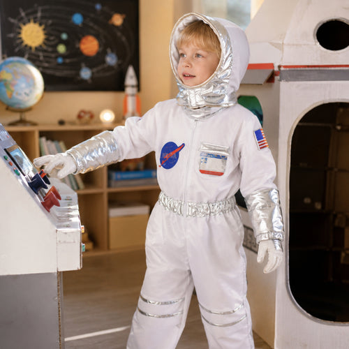 Halloween Costume Kids Astronaut Space Suit Helmet