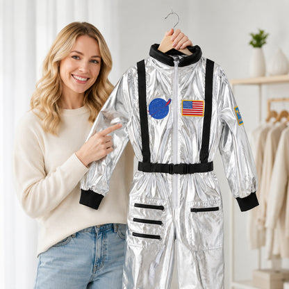 Halloween Costume Kids Astronaut Space Suit Helmet