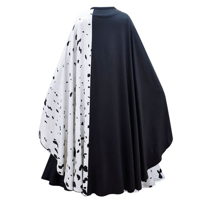 Halloween Costume Kids Dalmatian Cape Dress Set