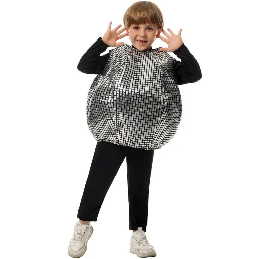 Halloween Costume Kids Disco Dance Performer Set