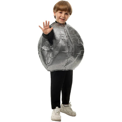 Halloween Costume Kids Disco Dance Performer Set