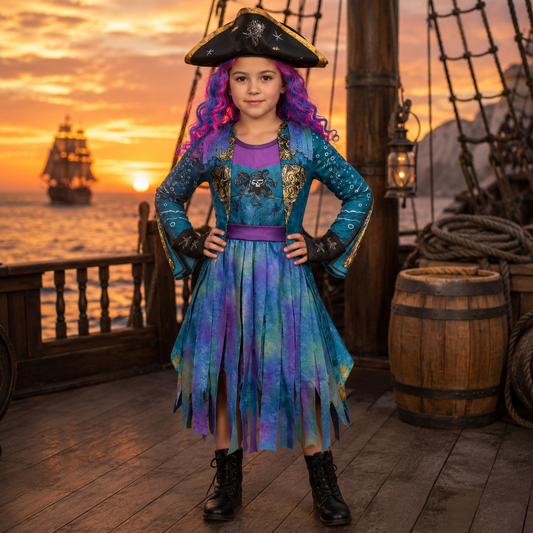 Halloween Costume Pirate Dress Up Hat Set