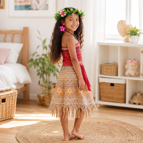 Halloween Costume Princess Costume Island Dress Up Party Outfit