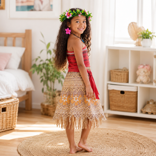 Halloween Costume Princess Costume Island Dress Up Party Outfit