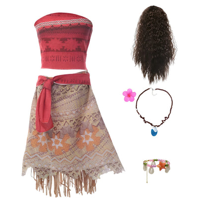 Halloween Costume Princess Costume Island Dress Up Party Outfit