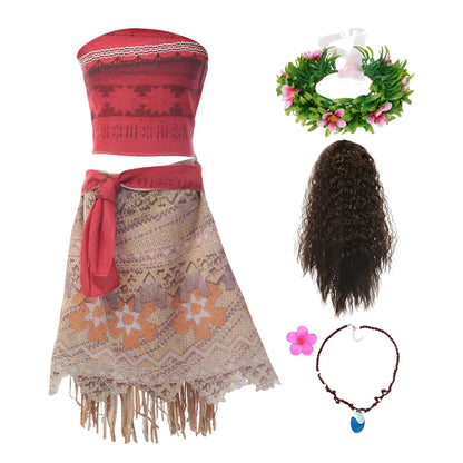 Halloween Costume Princess Costume Island Dress Up Party Outfit