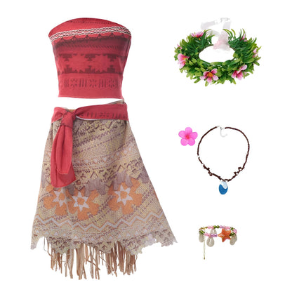 Halloween Costume Princess Costume Island Dress Up Party Outfit