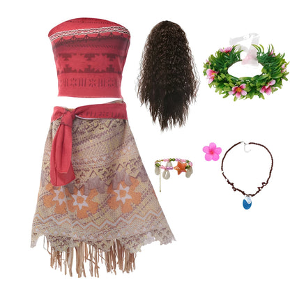 Halloween Costume Princess Costume Island Dress Up Party Outfit