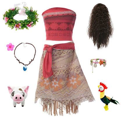 Halloween Costume Princess Costume Island Dress Up Party Outfit
