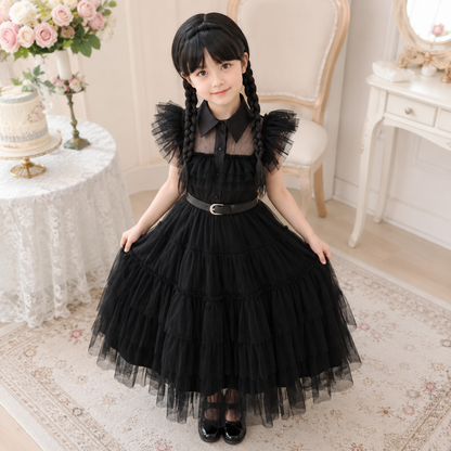 Halloween Costume Princess Dress Girls Cosplay Outfit Set