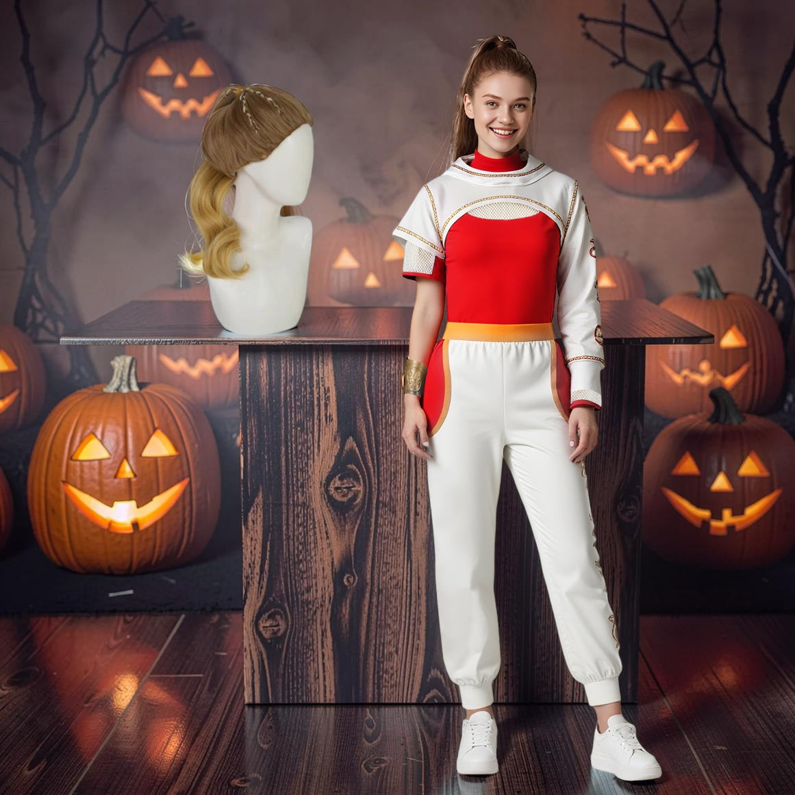 Halloween Costume Vampire Cosplay Dress Up Outfit