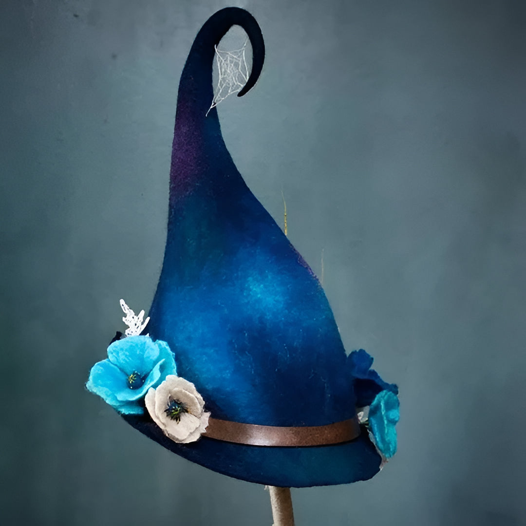 Halloween Costume Witch Hat Handmade Crafts Classic Style