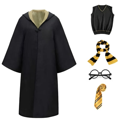 Halloween Costume Wizard Robe Cosplay Dress Up Set