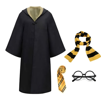 Halloween Costume Wizard Robe Cosplay Dress Up Set