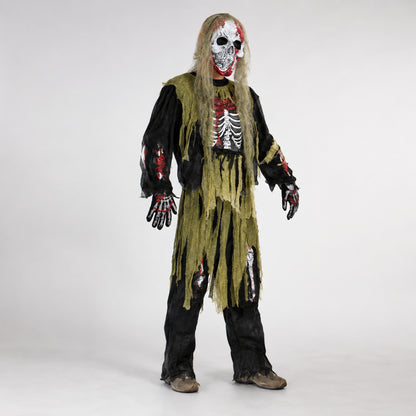 Halloween Costume Zombie Skeleton Kids Horror Outfit