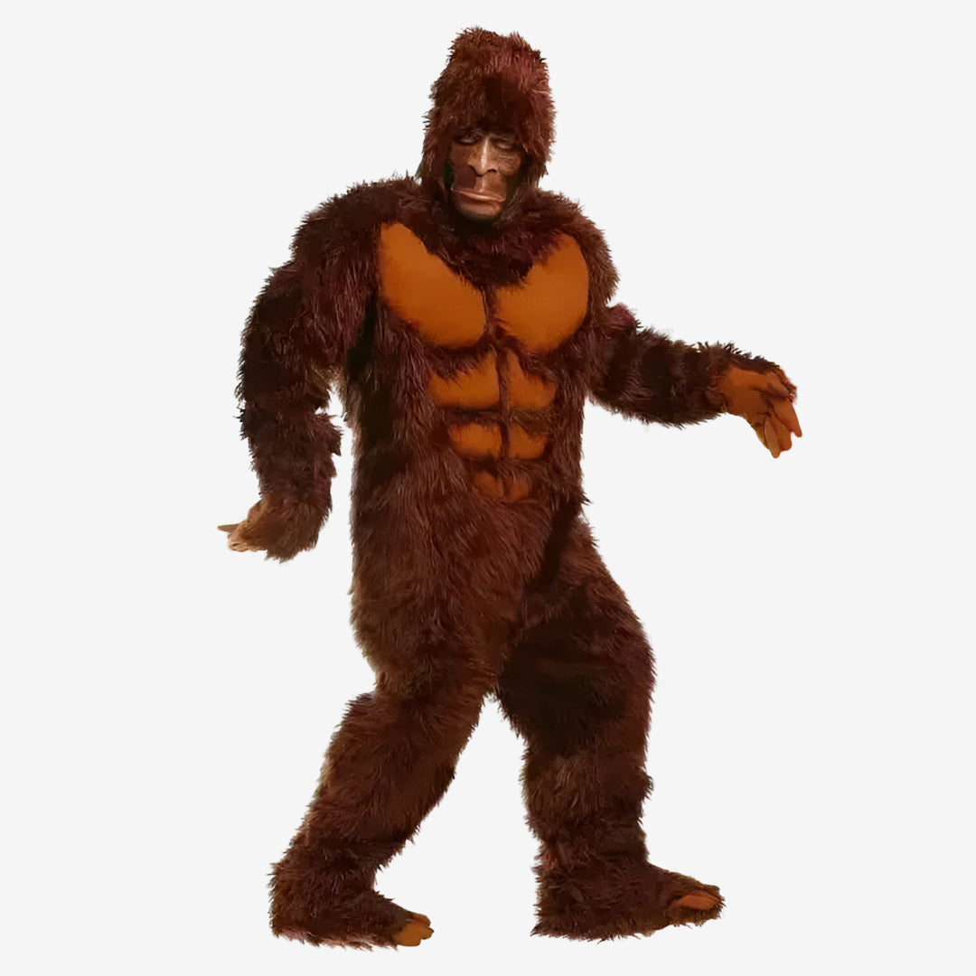 Halloween Costumes Gorilla Animal Full Body Cosplay Suit