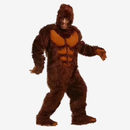 Halloween Costumes Gorilla Animal Full Body Cosplay Suit
