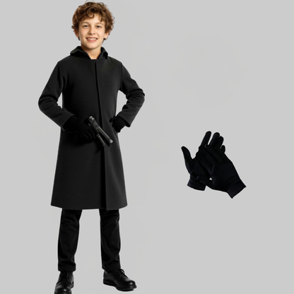 Halloween Costumes Kids Hooded Guard Cosplay Party Outfit
