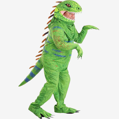 Halloween Costumes Lizard Full Body Mascot Suit