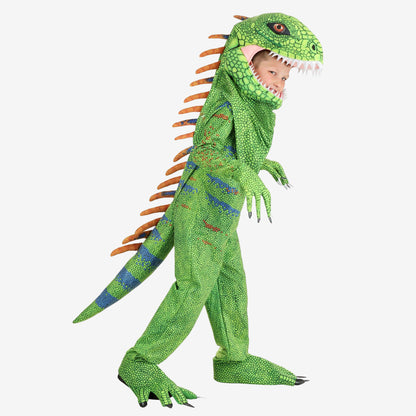Halloween Costumes Lizard Full Body Mascot Suit