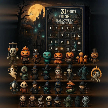 Halloween Decoration Advent Calendar Box Toy Surprise Display