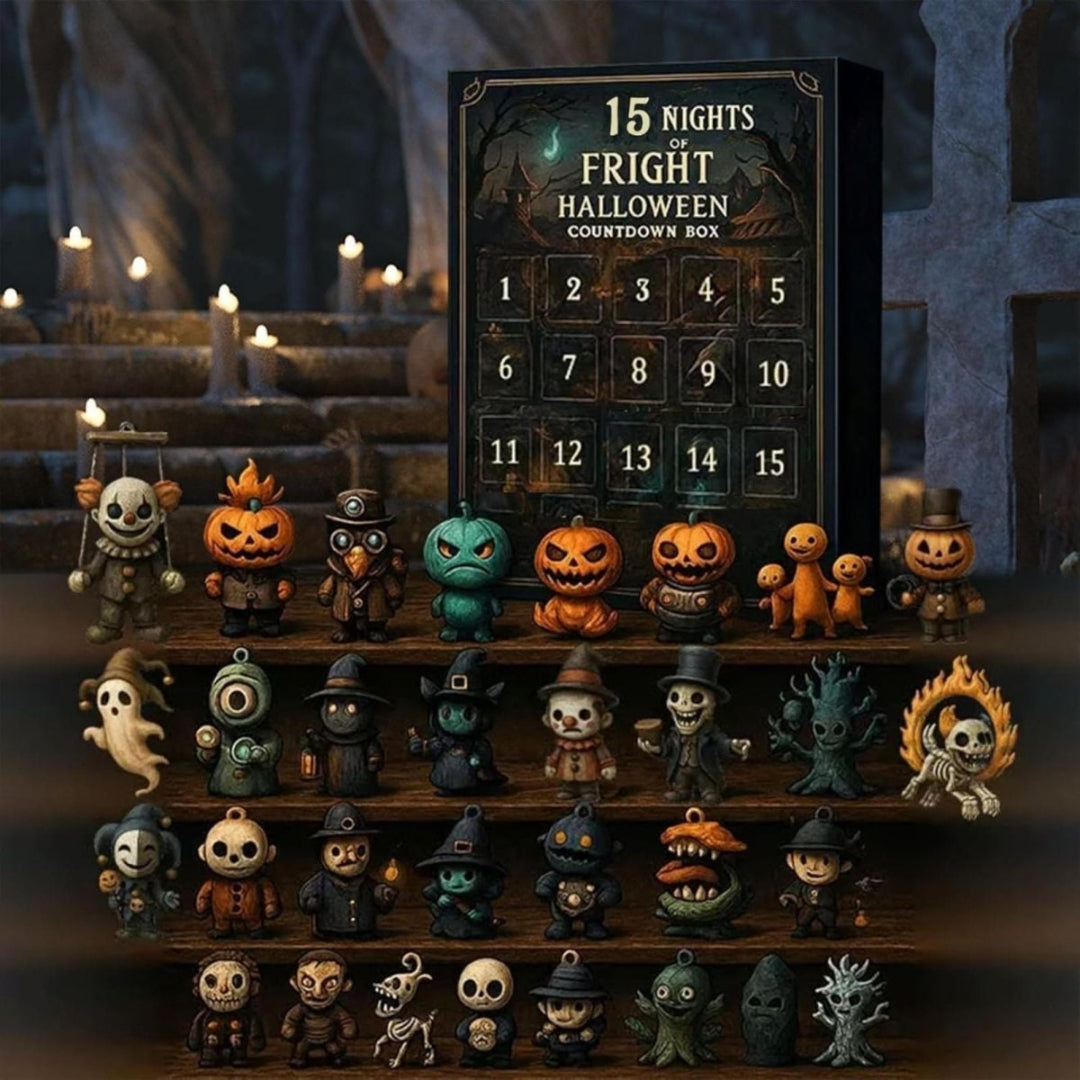 Halloween Decoration Advent Calendar Box Toy Surprise Display