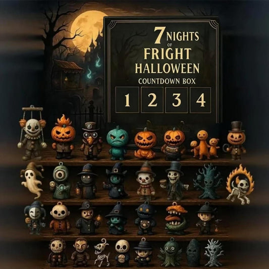 Halloween Decoration Advent Calendar Box Toy Surprise Display