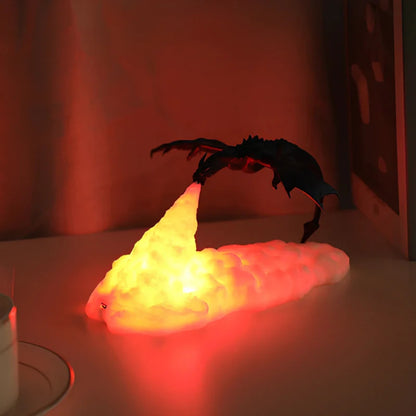 Halloween Decoration Dragon Night Light Fantasy Room Lamp