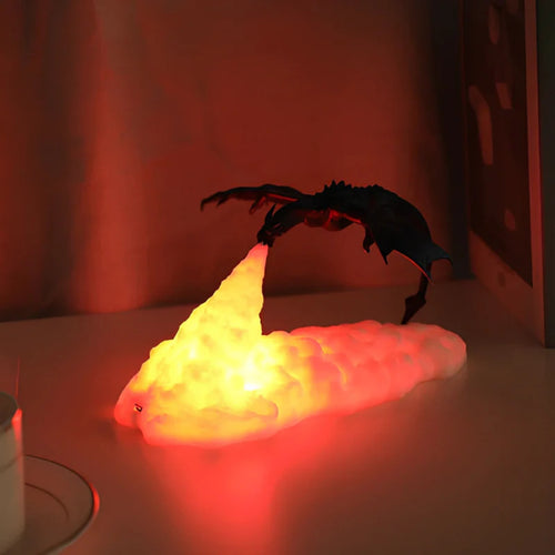 Halloween Decoration Dragon Night Light Fantasy Room Lamp