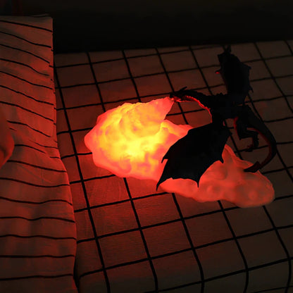 Halloween Decoration Dragon Night Light Fantasy Room Lamp