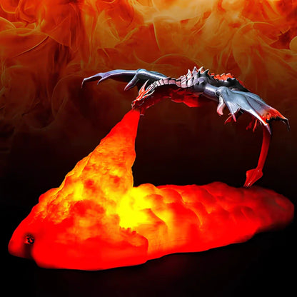 Halloween Decoration Dragon Night Light Fantasy Room Lamp