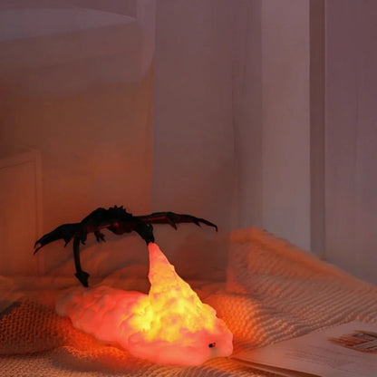 Halloween Decoration Dragon Night Light Fantasy Room Lamp