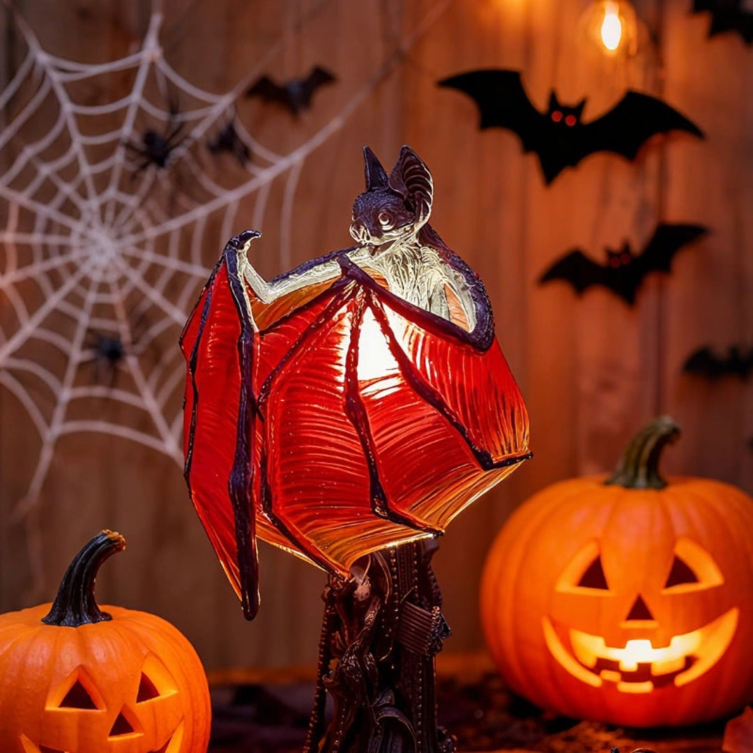 Halloween Decoration Gothic Bat Style Lamp Accent Light