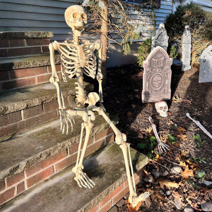 Halloween Decoration Posable Skeleton Yard Prop
