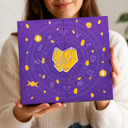 Halloween Decoration Advent Calendar Crystal Countdown Box Surprise