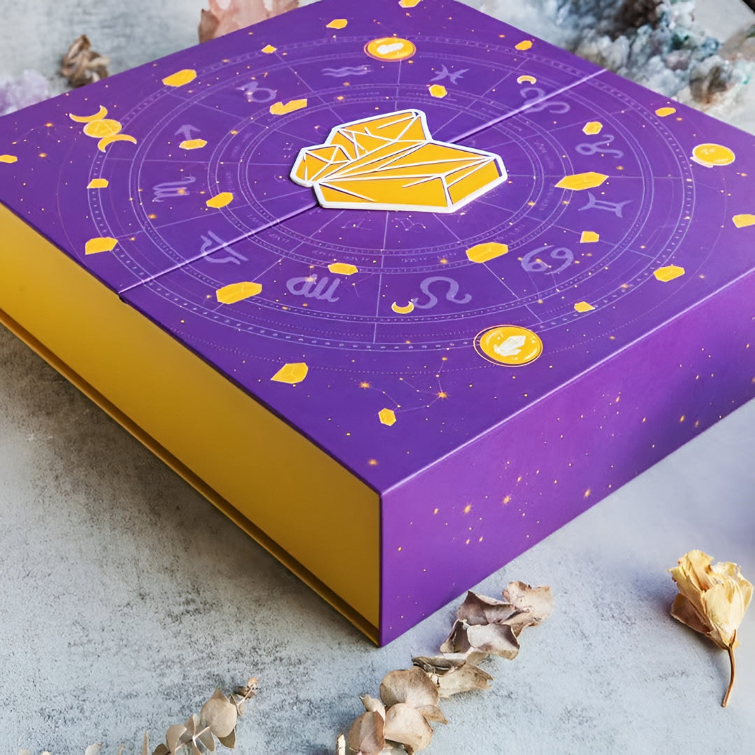 Halloween Decoration Advent Calendar Crystal Countdown Box Surprise