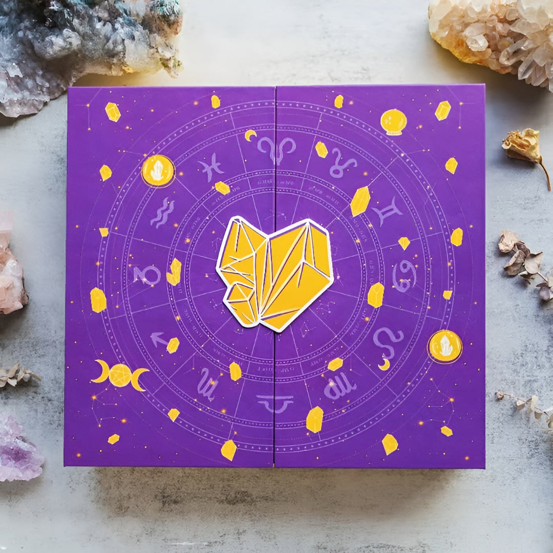 Halloween Decoration Advent Calendar Crystal Countdown Box Surprise
