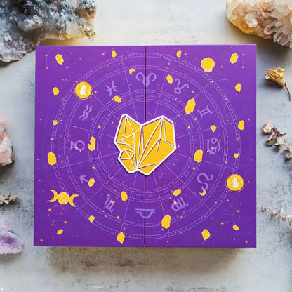 Halloween Decoration Advent Calendar Crystal Countdown Box Surprise