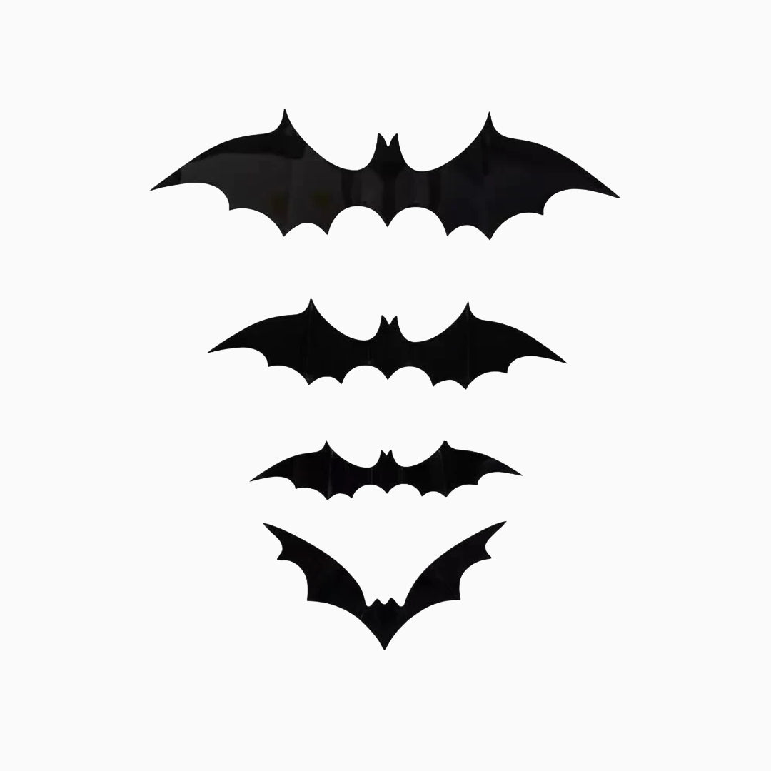 Halloween Decorations Bat Wall Stickers Party Decor