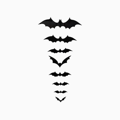 Halloween Decorations Bat Wall Stickers Party Decor