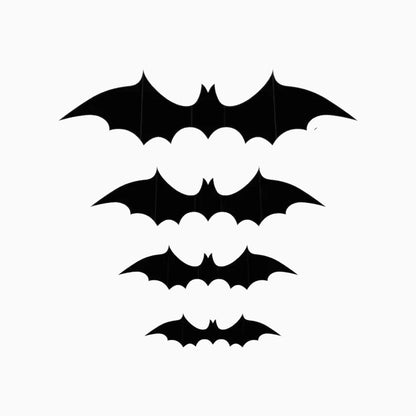 Halloween Decorations Bat Wall Stickers Party Decor