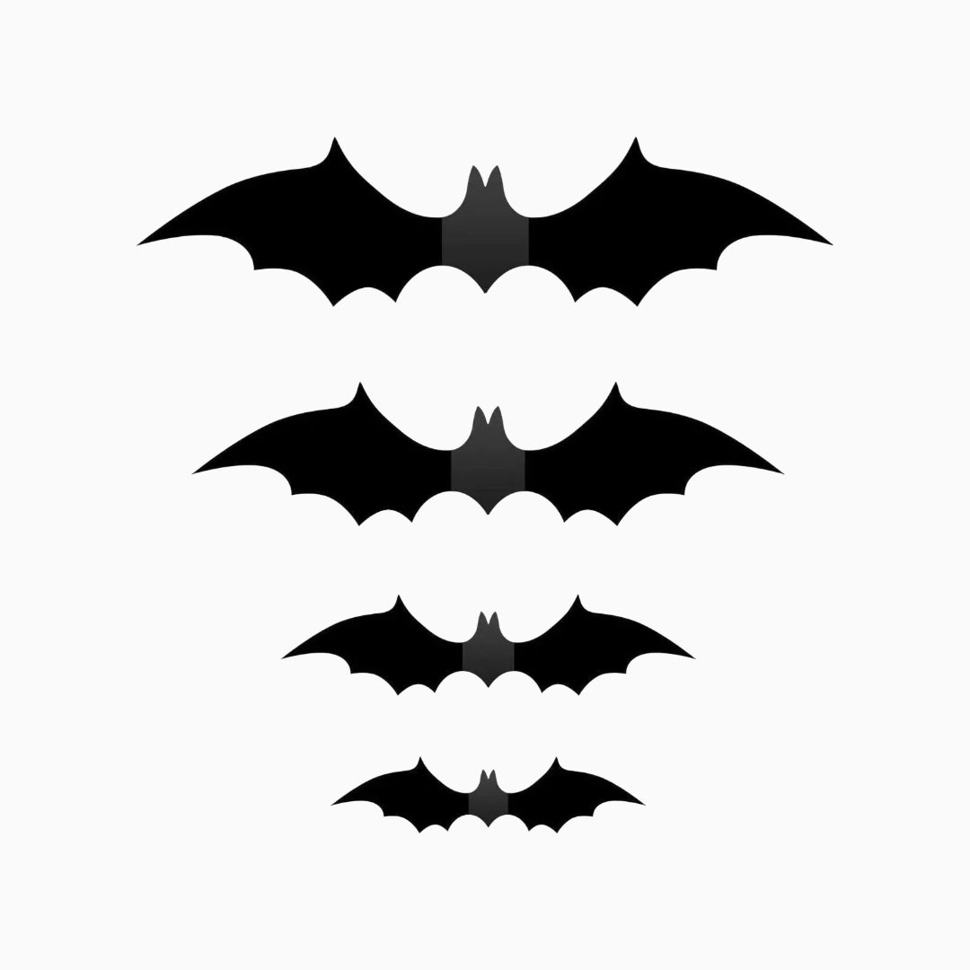 Halloween Decorations Bat Wall Stickers Party Decor