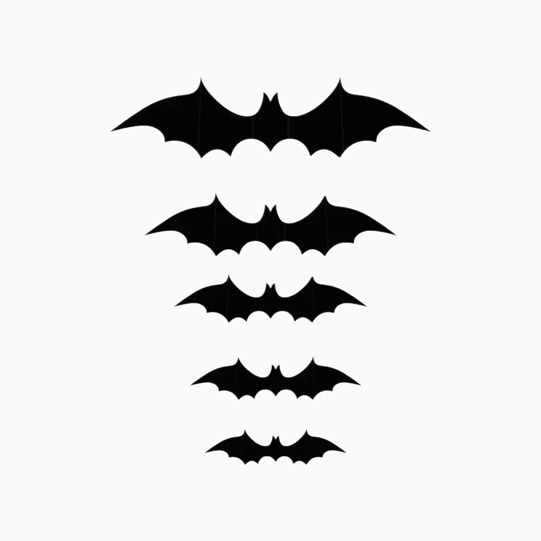 Halloween Decorations Bat Wall Stickers Party Decor