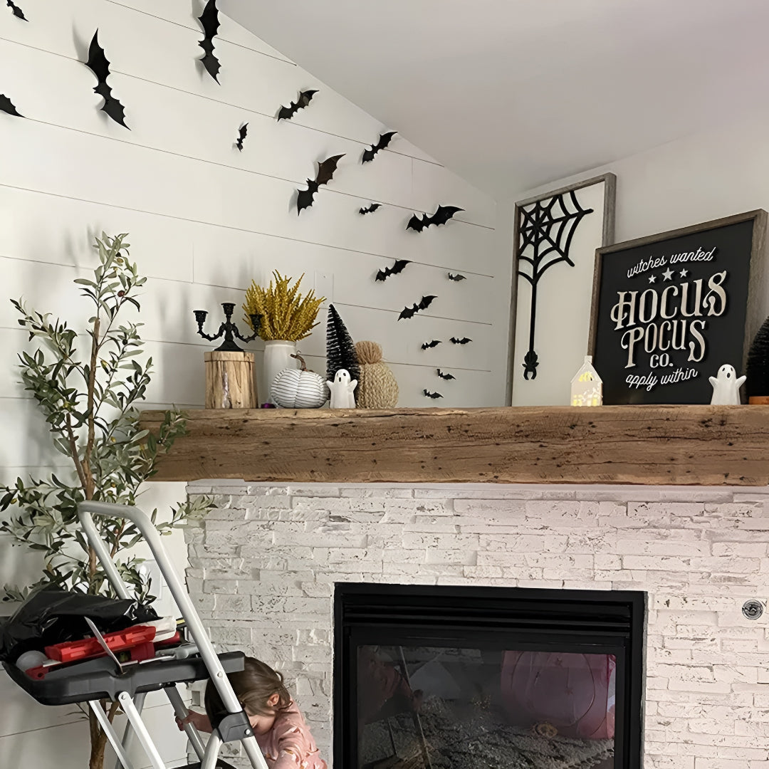 Halloween Decorations Bat Wall Stickers Party Decor