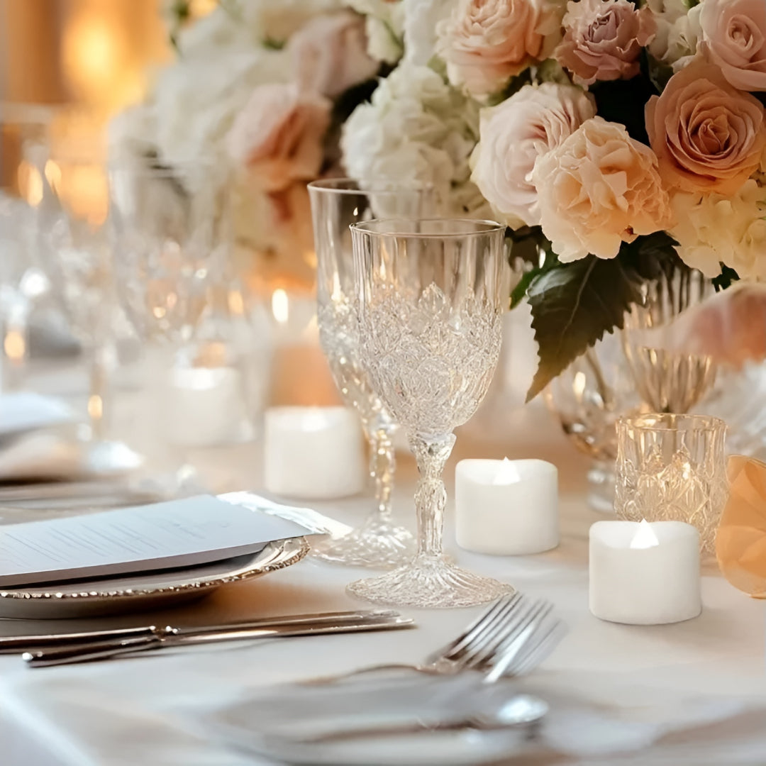 Halloween Decorations Flameless Candles LED Lights Table Decor Set